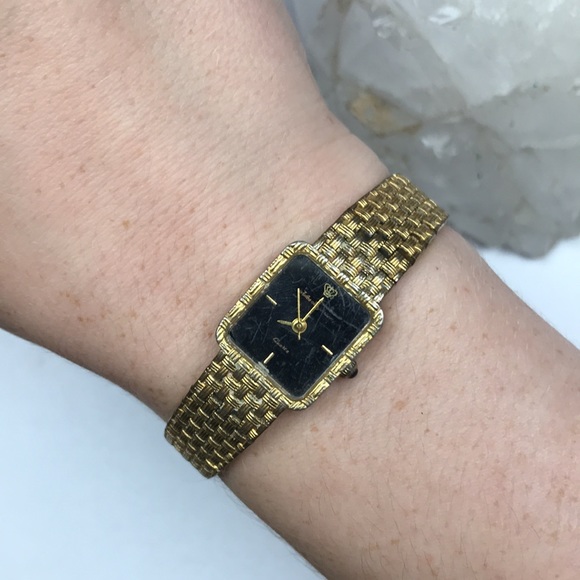 Jules Jurgensen vintage watch gold Art Deco MCM